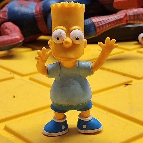 Jesco Other - The Simpsons Bart Simpson Bendable 4.5" Figure Jesco 1990